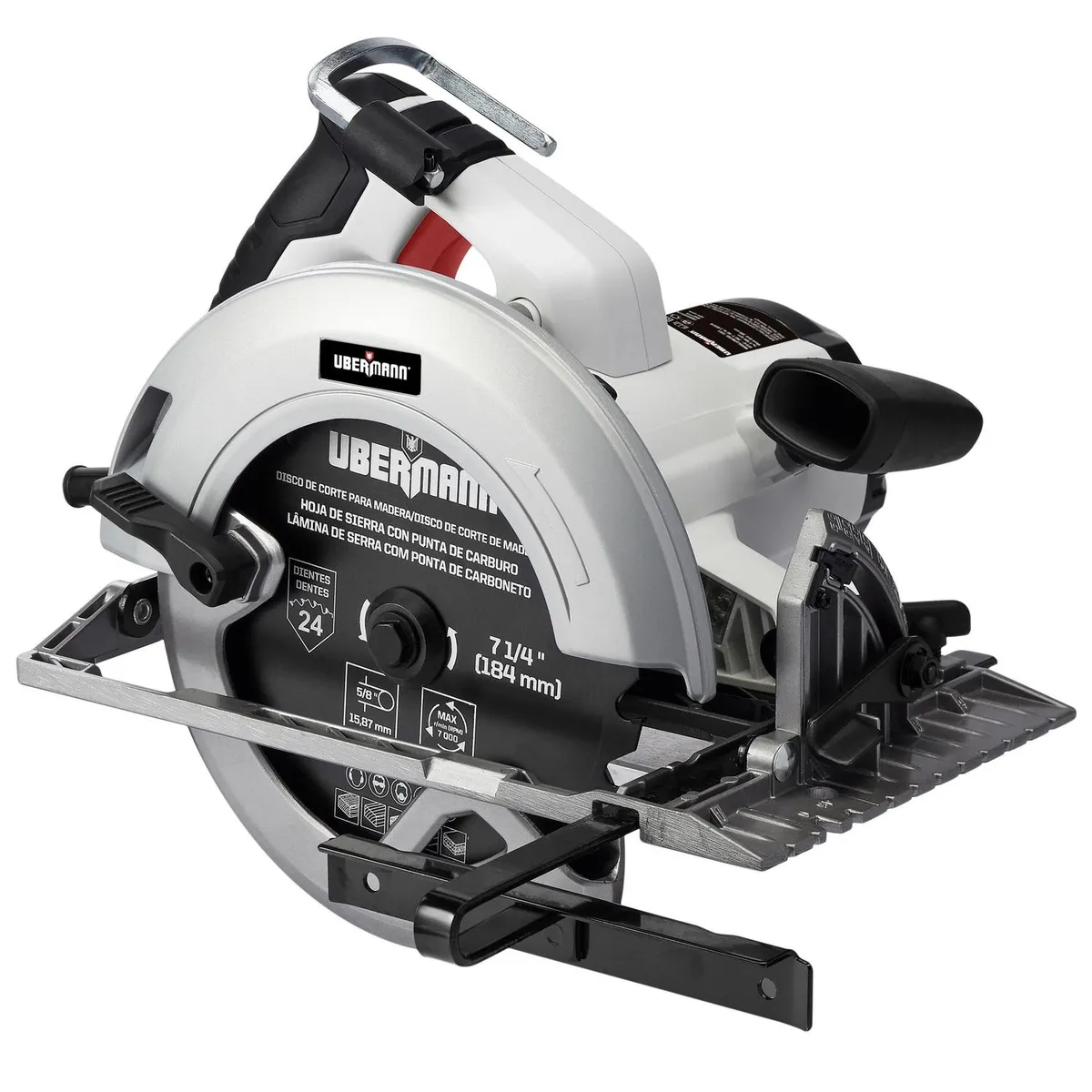 UBERMANN - Sierra circular eléctrica 7 1/4" 1800W