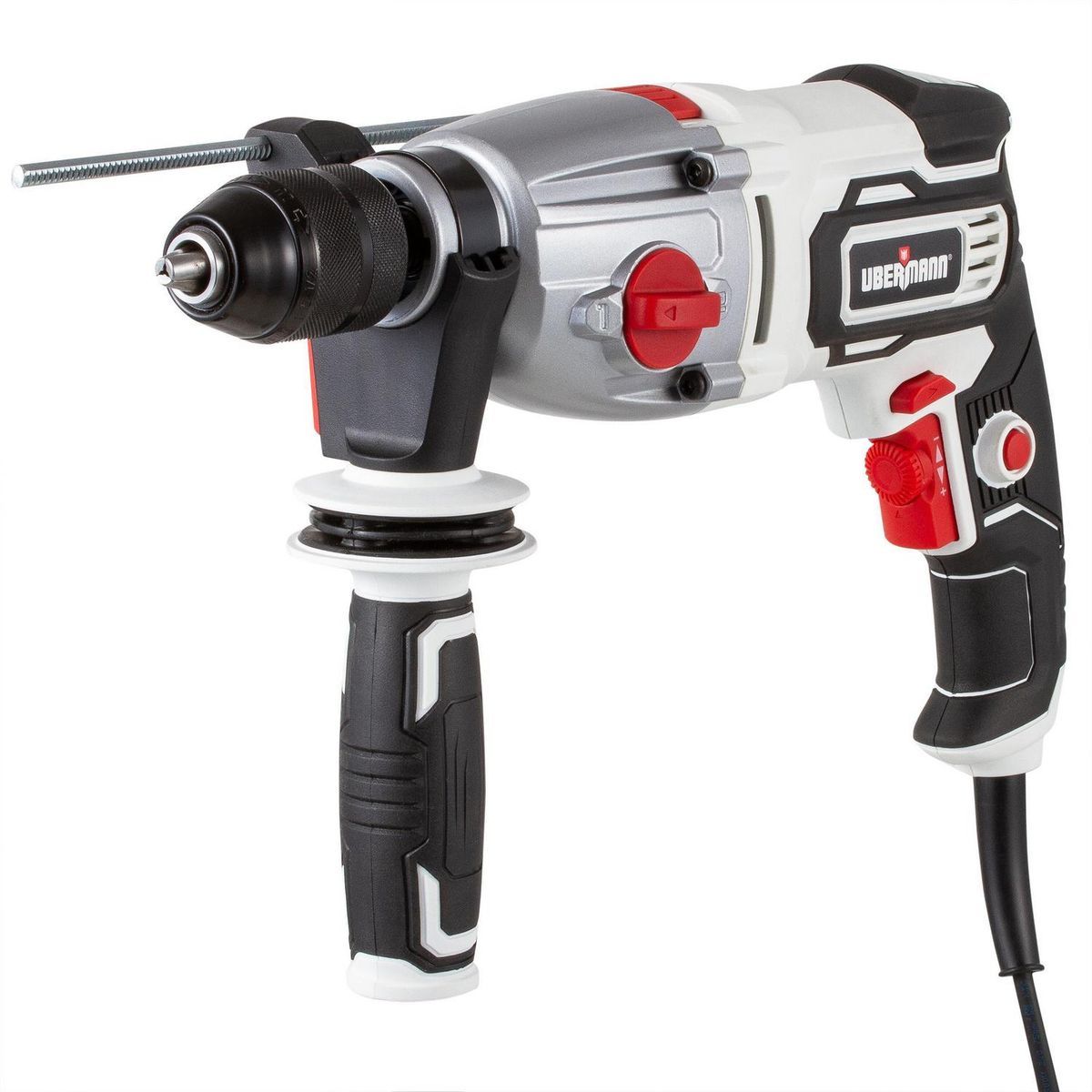 UBERMANN - Taladro Percutor Eléctrico 13 mm 900 W 220 V