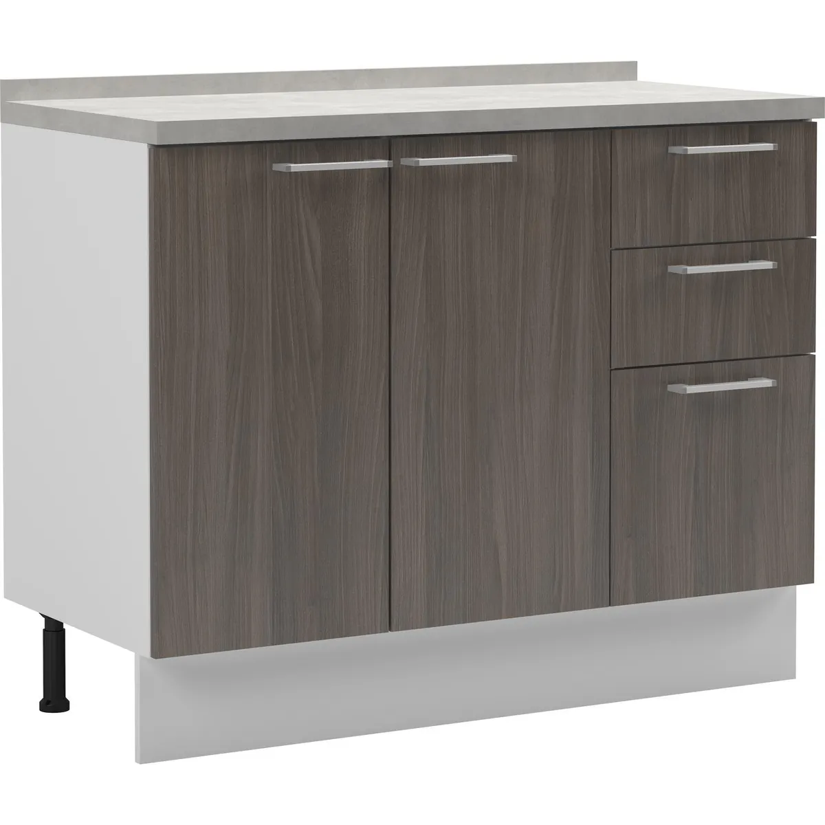 JUST HOME COLLECTION - Mueble base 3 puertas cubierta