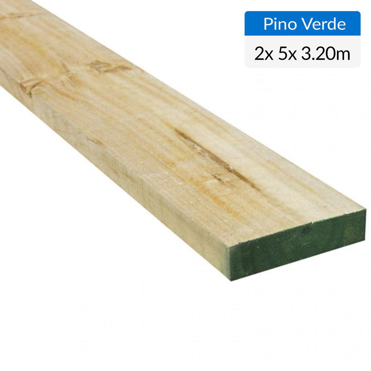 GENERICO - Pino Dimensionado Verde 2x5 3,2 m