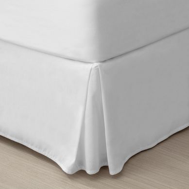 Faldn microfibra blanco 2 plazas