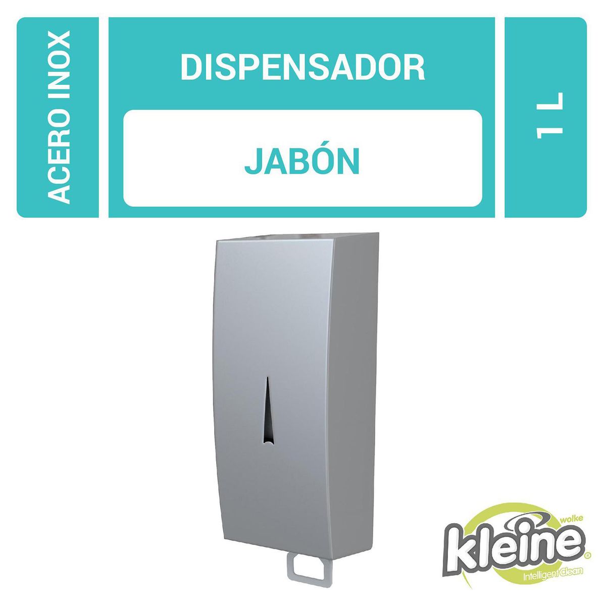 KLEINE WOLKE - Dispensador de Jabón Líquido Kleine Wolke Inoxidable 1 Litro
