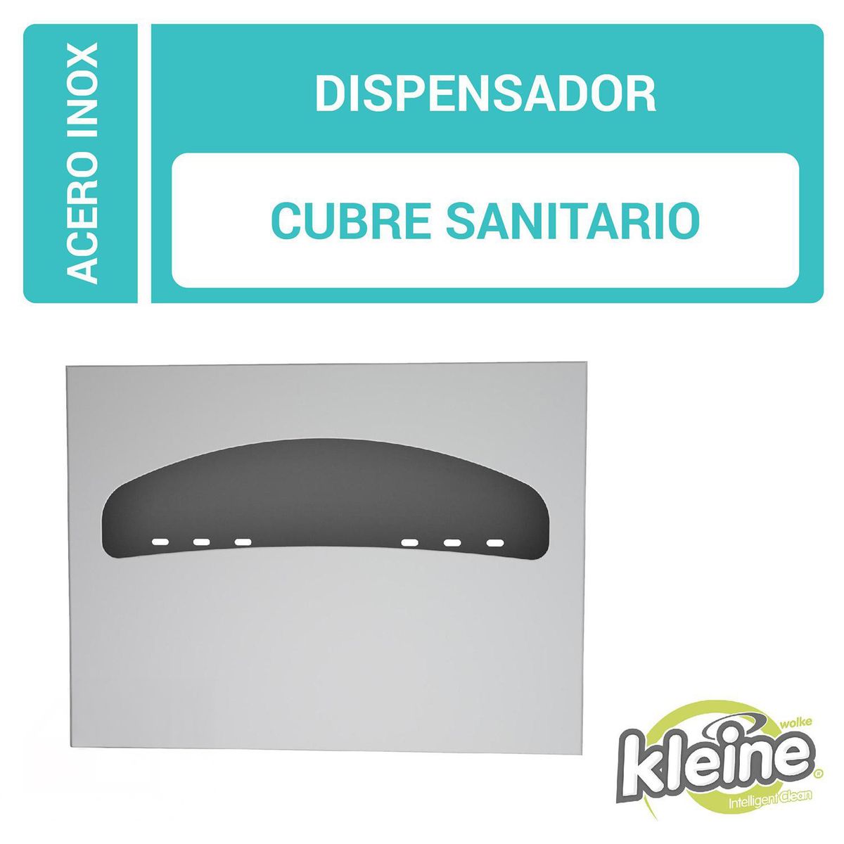 KLEINE WOLKE - Dispensador de Cubre Sanitario Kleine Wolke Inoxidable 30 cm