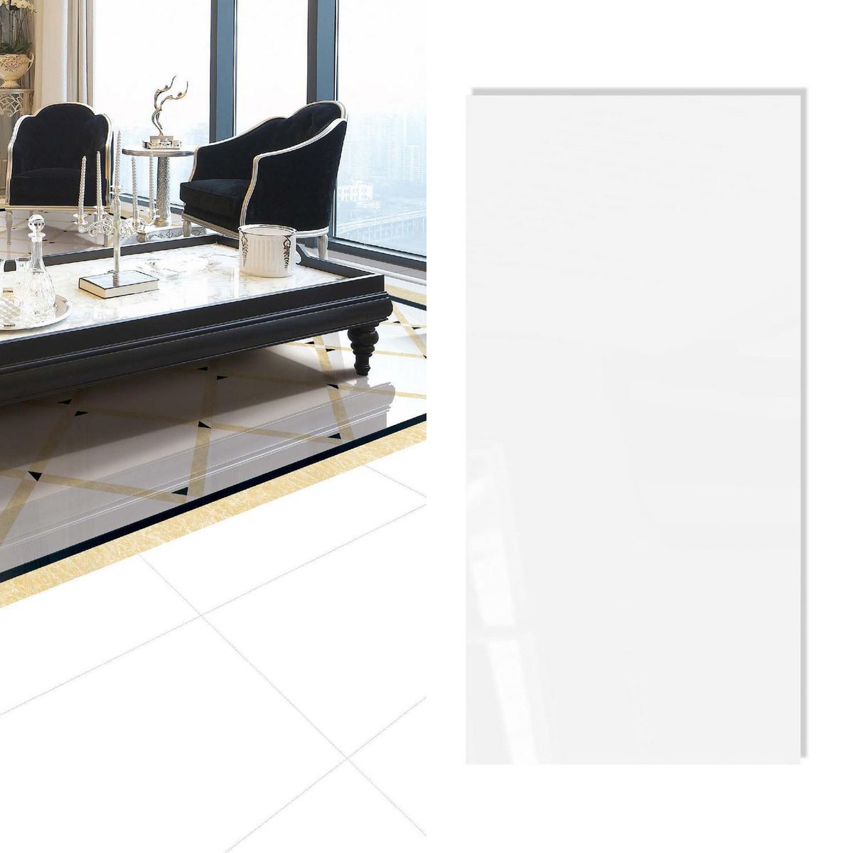 HOLZTEK - Porcelanato 30x60 cm HA3600 Blanco 1.44 m2