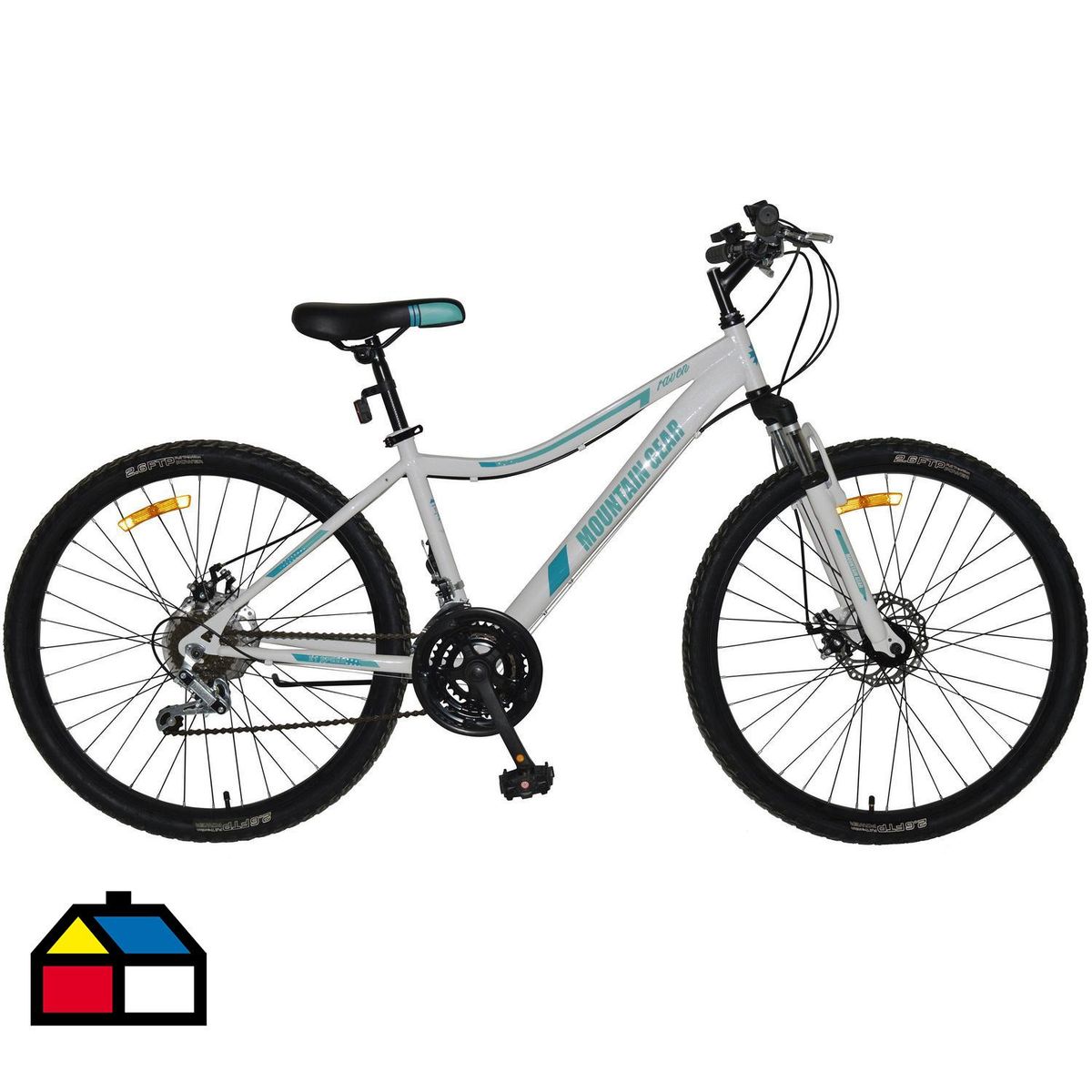 MOUNTAIN GEAR - Bicicleta aro 26 Raven.