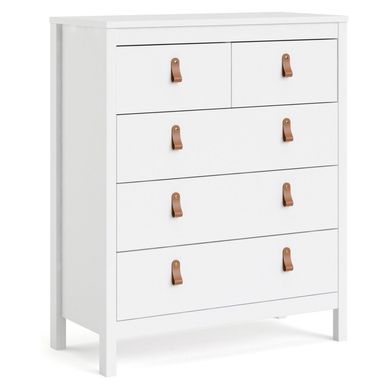 Cmoda 3 + 2 cajones blanco