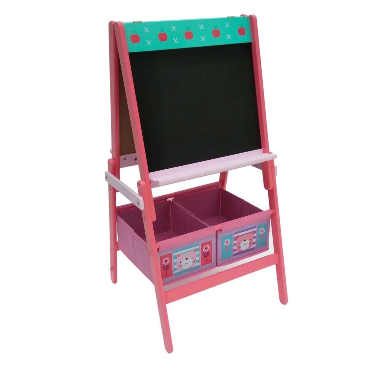 JUST HOME COLLECTION - Pizarra infantil 54,5x46,5x90 cm gato