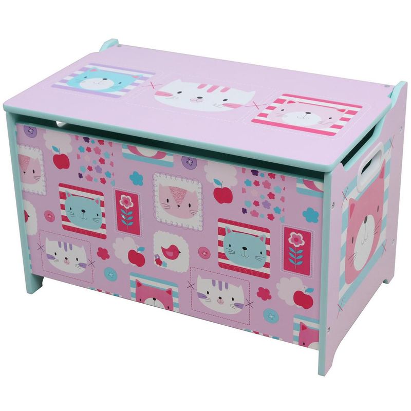 JUST HOME COLLECTION - Baul organizador 60x36 cm gatitos