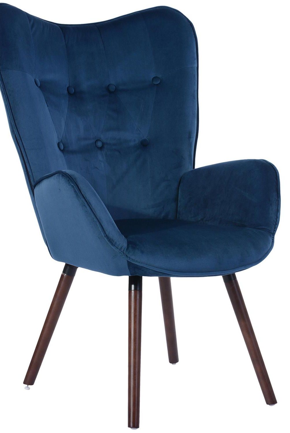  - Sitial Kas Azul Oscuro 109x73x68 cm