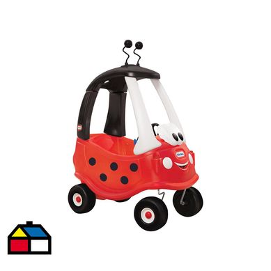 Carro mariquita. Rojo.