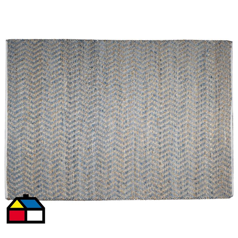 JUST HOME COLLECTION - Alfombra Bazar 160x230 cm beige/azul