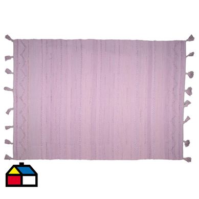 Alfombra Bazar Chindi 120x170 cm gris