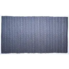 JUST HOME COLLECTION - Alfombra Bazar Chindi 60x110 cm Algodón Gris