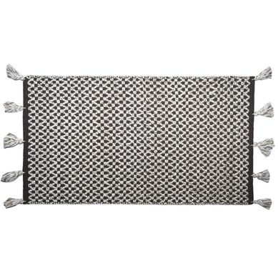 Alfombra Bazar Tassel 60x110 cm caf