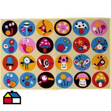 Alfombra Flora Kids 80x120 cm