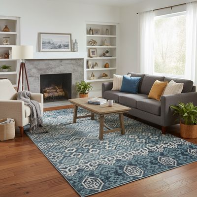 Imagen 2 del producto Alfombra Calgary 200x300 cm Polipropileno Multicolor