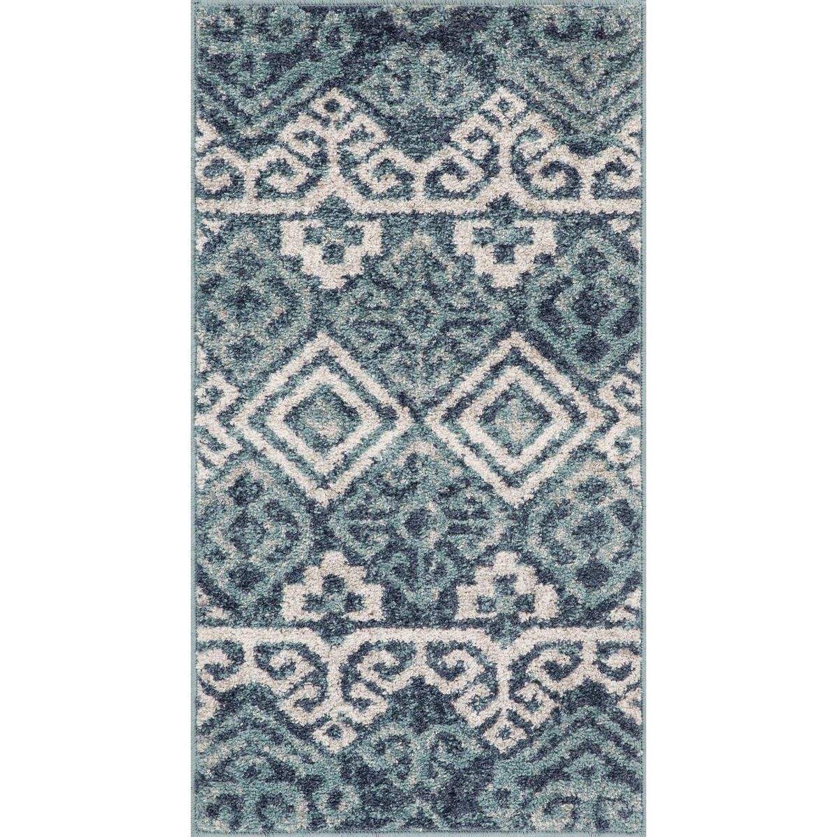 JUST HOME COLLECTION - Alfombra Calgary 60x110 cm Polipropileno Azul