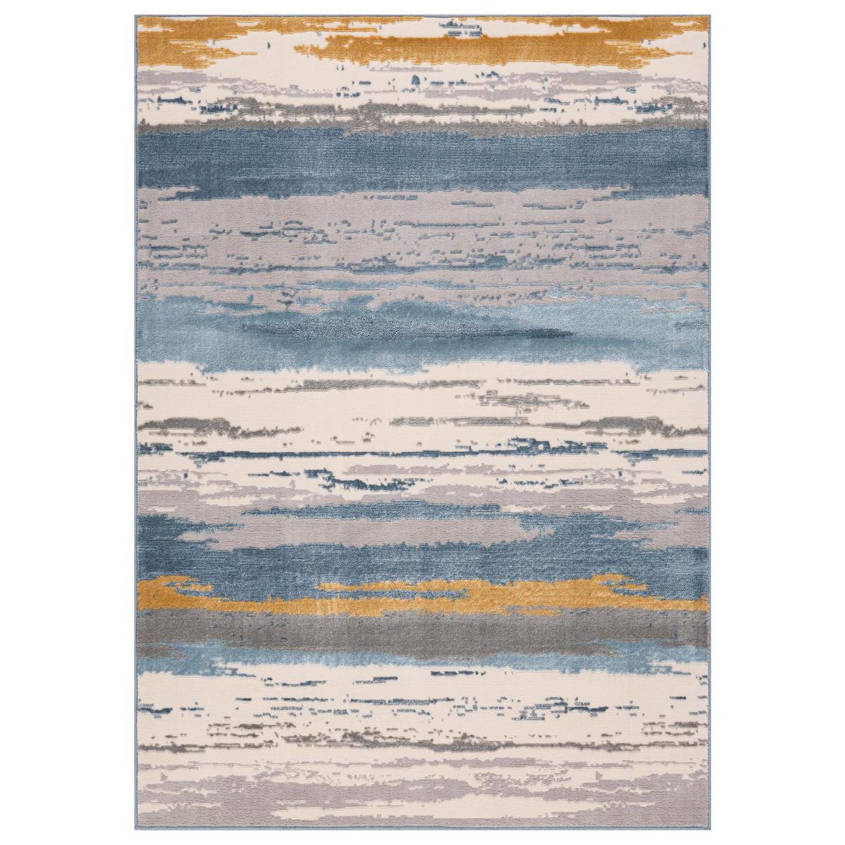 JUST HOME COLLECTION - Alfombra Lineas 120x170 cm Polipropileno Azul Claro