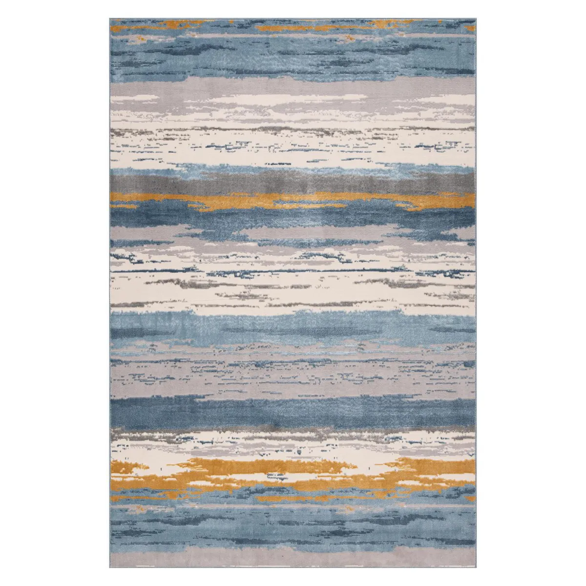 JUST HOME COLLECTION - Alfombra Lineas 160x235 cm Polipropileno Azul Claro