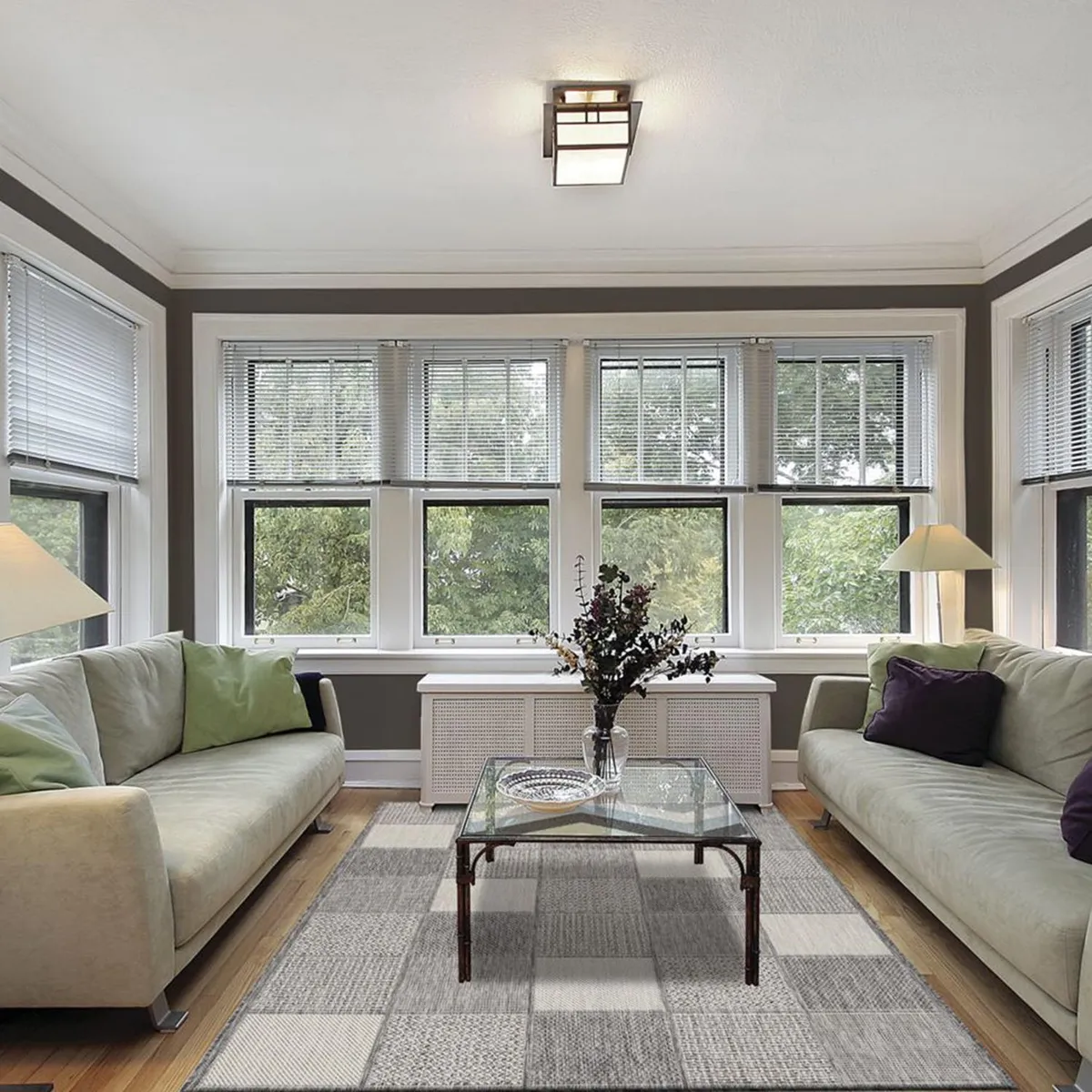 JUST HOME COLLECTION - Alfombra Living Express 160x230 cm Gris