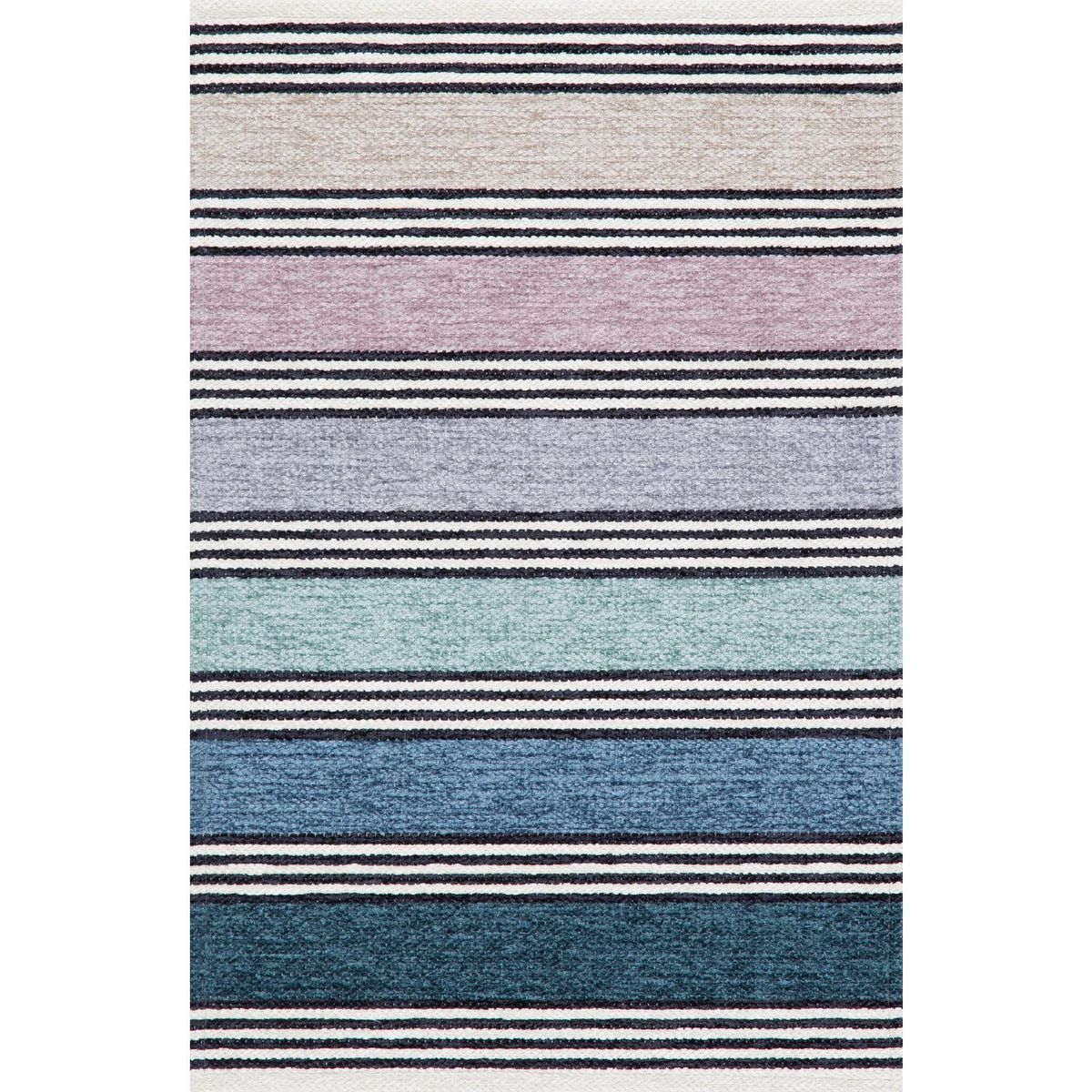 JUST HOME COLLECTION - Bajada de Cama Laos 55x85 cm Poliéster Azul