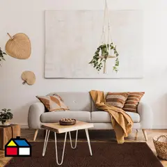 JUST HOME COLLECTION - Alfombra 133x200 cm café