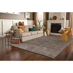 JUST HOME COLLECTION - Alfombra mo shag 200x300 cm gris