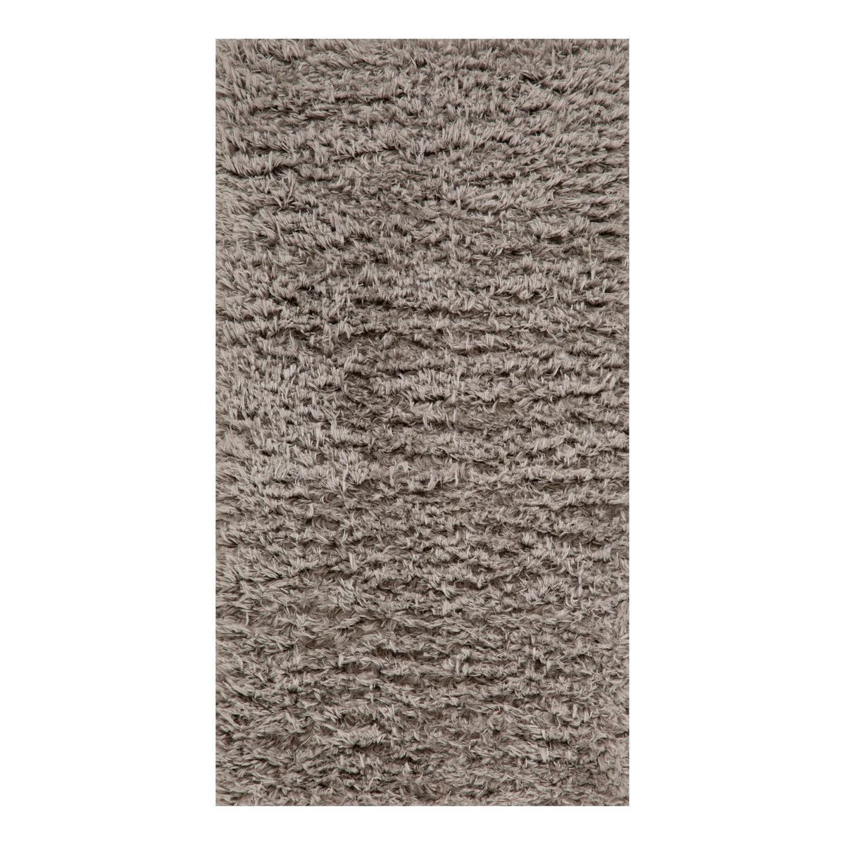 JUST HOME COLLECTION - Alfombra Mo Shag 60x110 cm Poliéster Gris