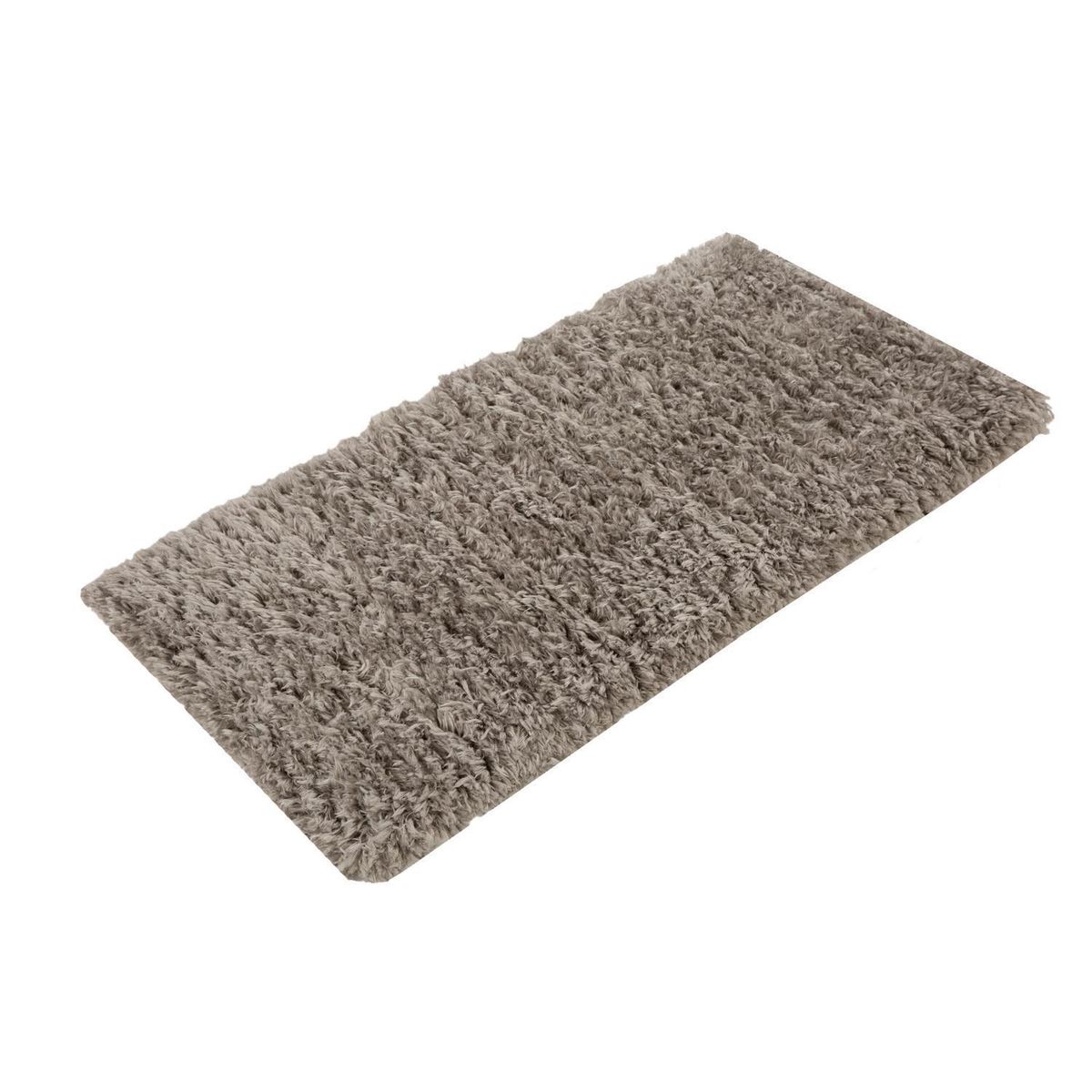 JUST HOME COLLECTION - Alfombra Mo Shag 60x110 cm Poliéster Gris