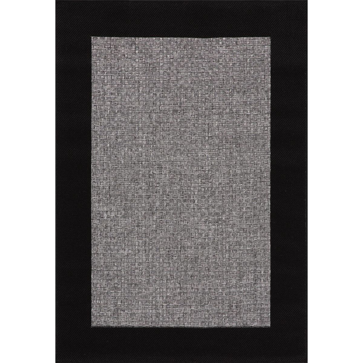 JUST HOME COLLECTION - Alfombra Scandic 120x170 cm Polipropileno Negro