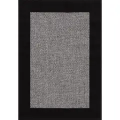 JUST HOME COLLECTION - Alfombra Scandic borde 120x170 cm negro