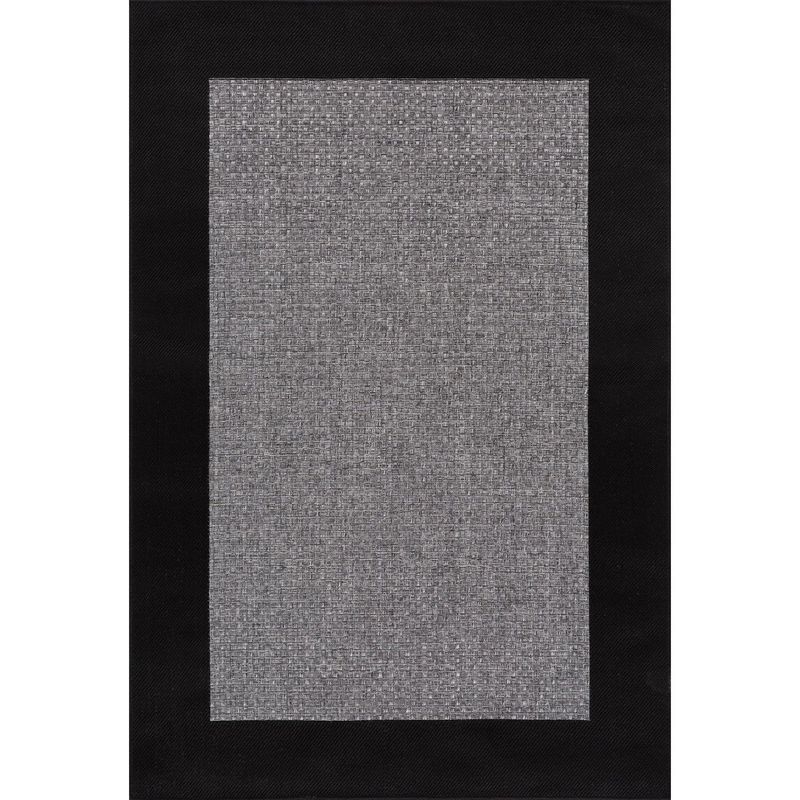 JUST HOME COLLECTION - Alfombra Scandic borde 160x230 cm negro