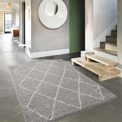 Imagen 2 del producto Alfombra Gipsy 160x230 cm Polipropileno Gris
