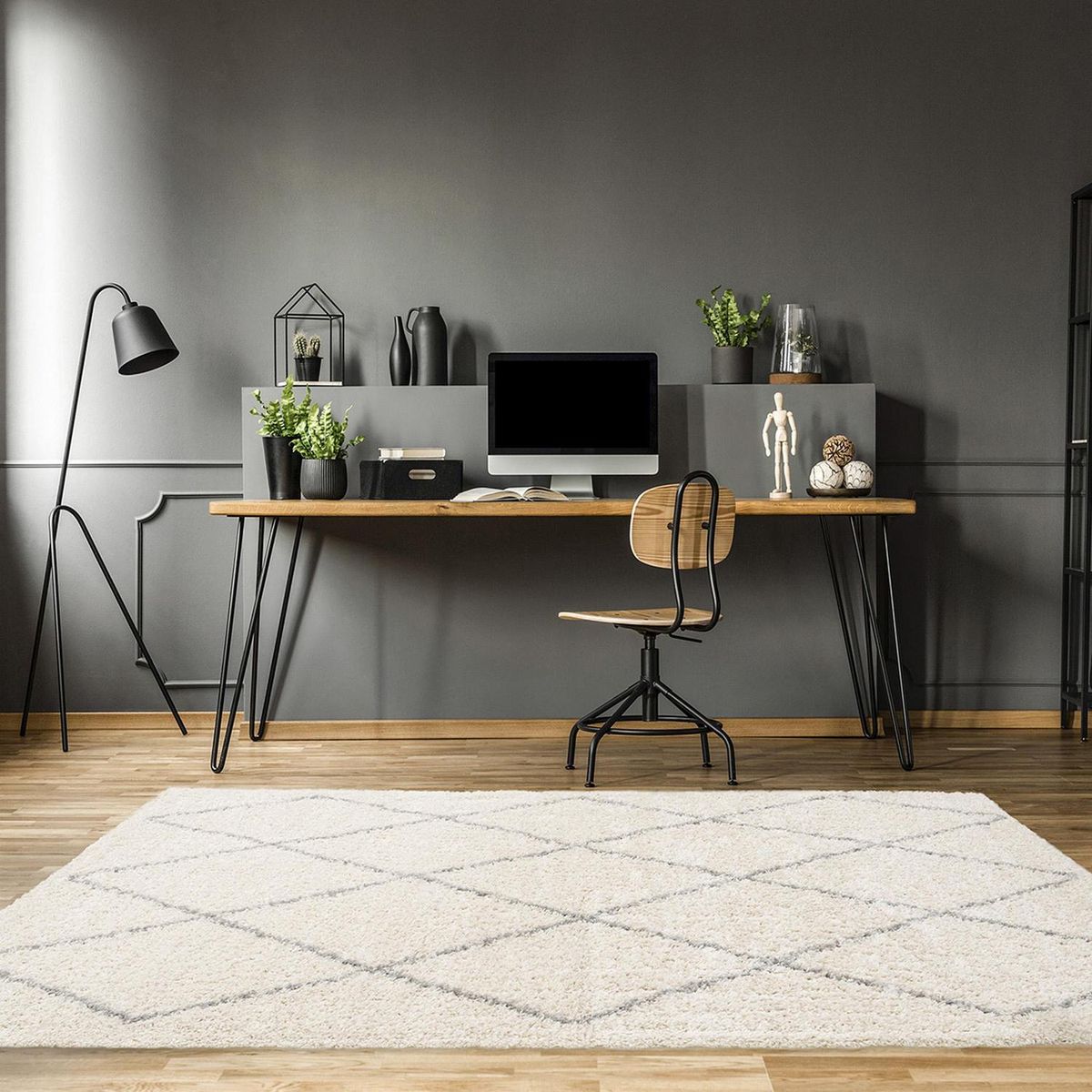 JUST HOME COLLECTION - Alfombra Gipsy 120x170 cm Polipropileno Beige