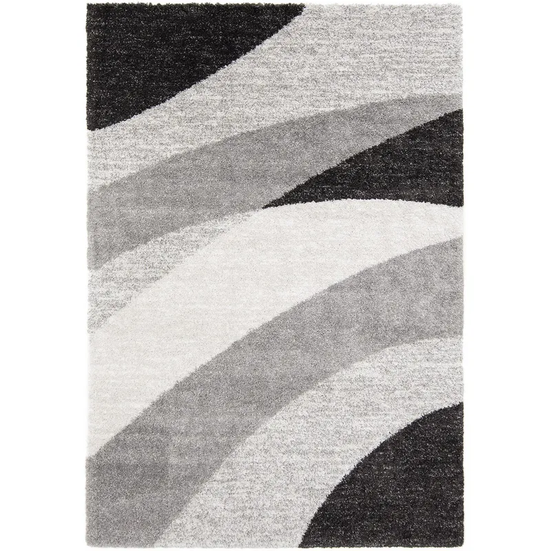 JUST HOME COLLECTION - Alfombra Tibet 60x115 cm Polipropileno Gris