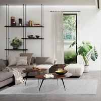 Alfombra Dolce 200x290 cm Polipropileno Café