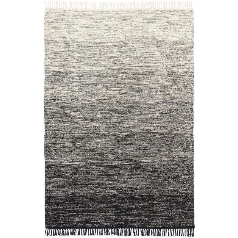 JUST HOME COLLECTION - Alfombra 160x230 cm negro/gris