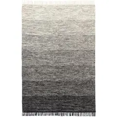 JUST HOME COLLECTION - Alfombra 160x230 cm negro/gris