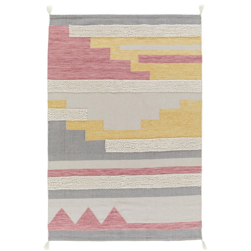 JUST HOME COLLECTION - Alfombra Vision 50x90 cm Algodón Gris