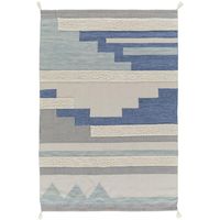 Alfombra Vision 160x230 cm Algodón Azul Claro