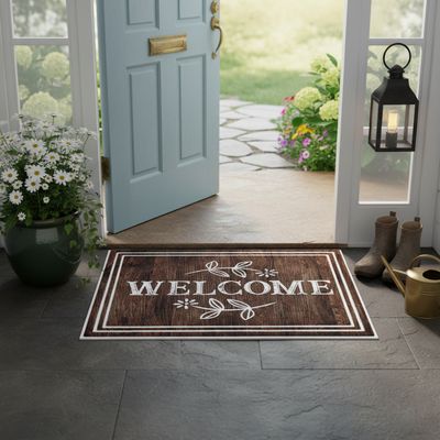 Imagen 2 del producto Limpiapies Welcome 45x60 cm Caucho Reciclado Multicolor