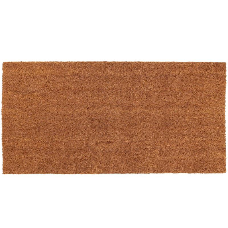 JUST HOME COLLECTION - Limpiapiés Coco 60x120 cm PVC Natural