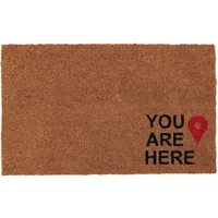 Limpiapies You are here 45x75 cm PVC Natural