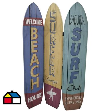 Separador de ambientes surf 180 cm