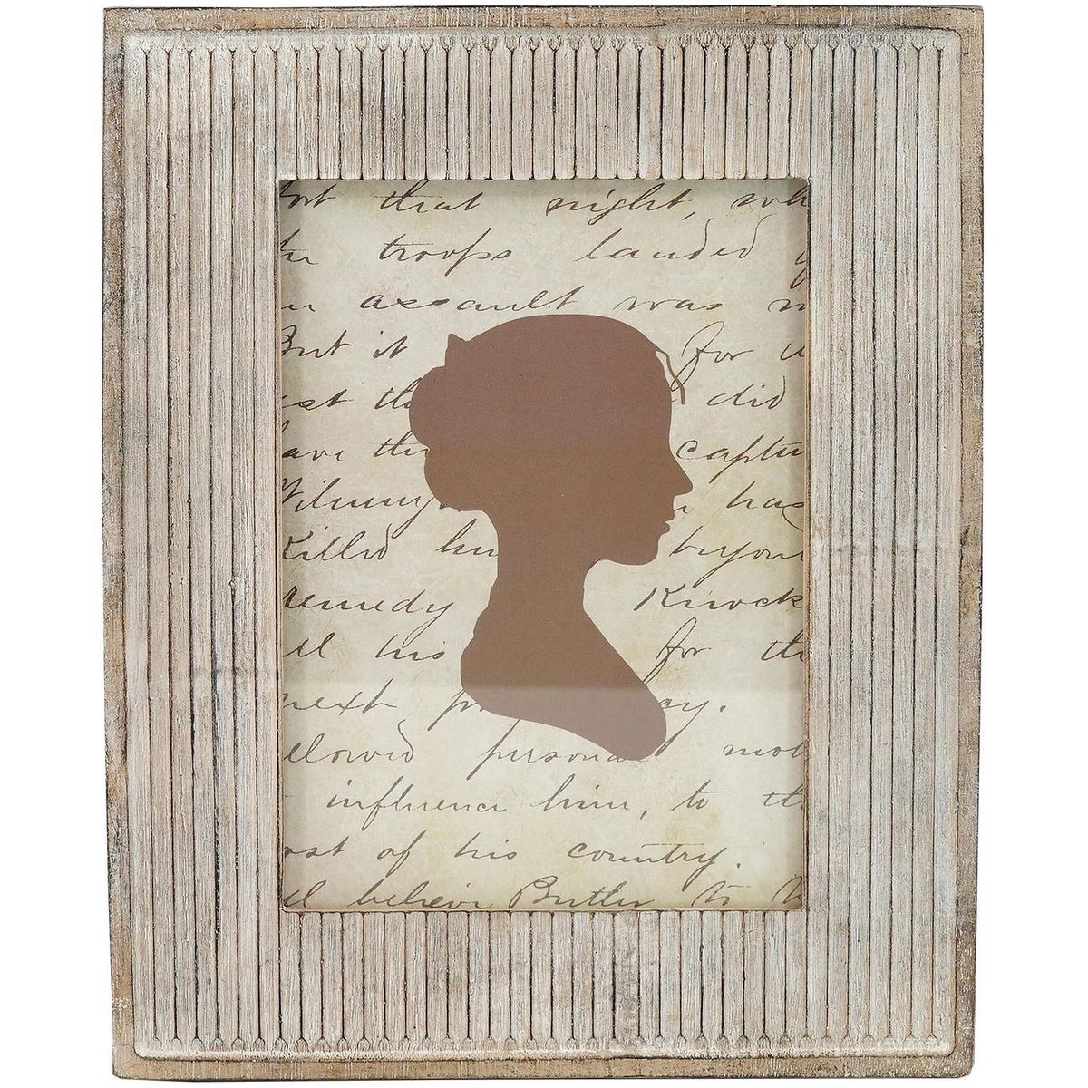 HOMY - Marco de Foto Rustic 13x18 cm Multicolor Plástico