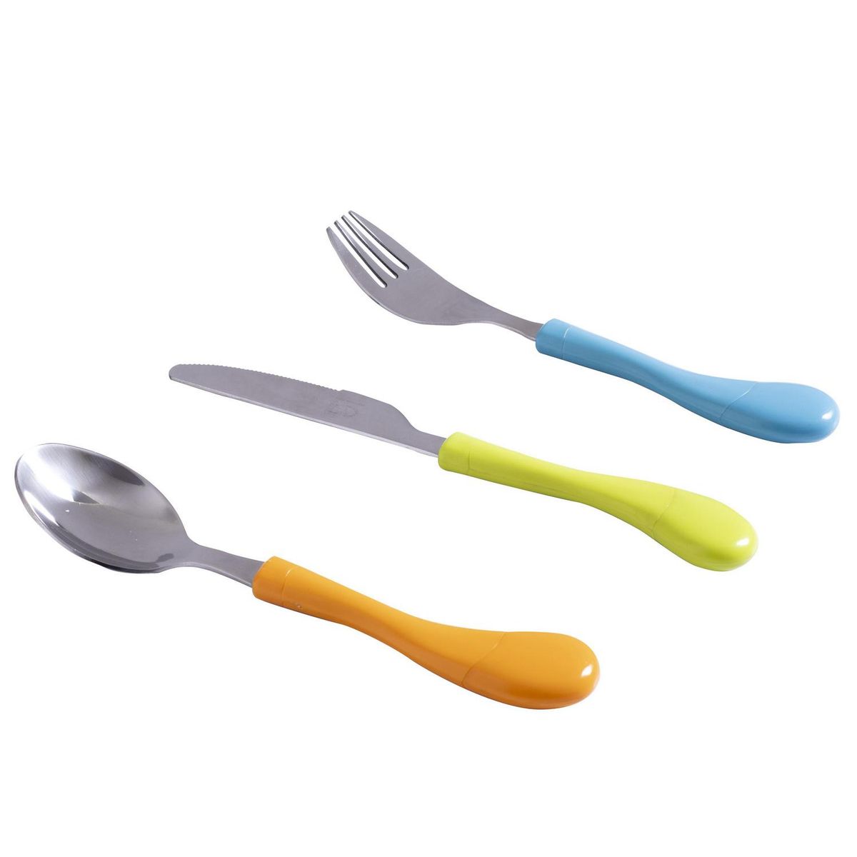 JUST HOME COLLECTION - Set de Cubiertos Just Home Collection para Niños 3 Piezas