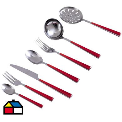 Set de cubiertos 32 pzas con rack