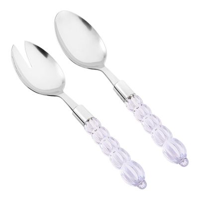 Imagen 2 del producto Set de Cubiertos para Ensalada Inoxidable 2 Piezas