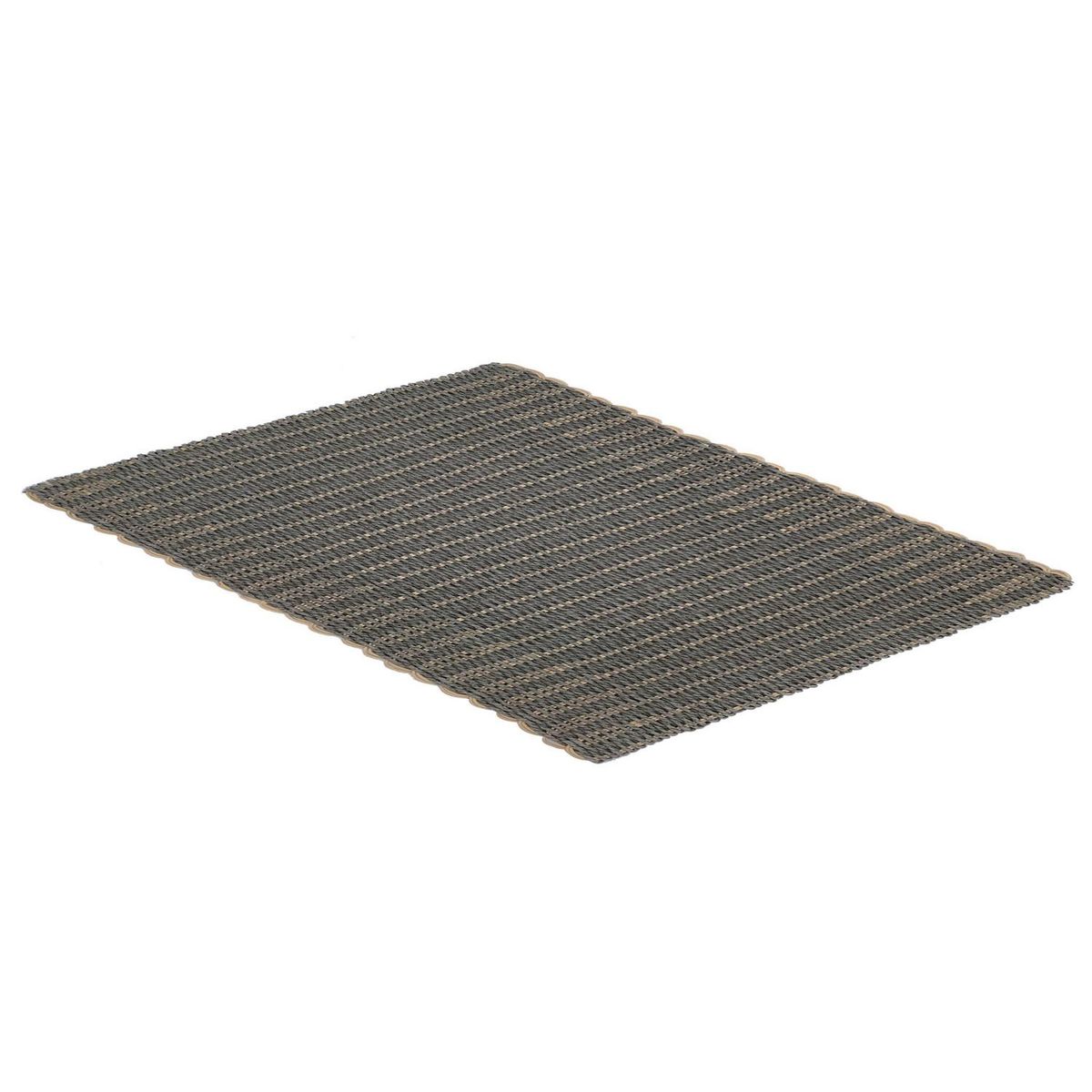 JUST HOME COLLECTION - Individual tejido mimbre gris