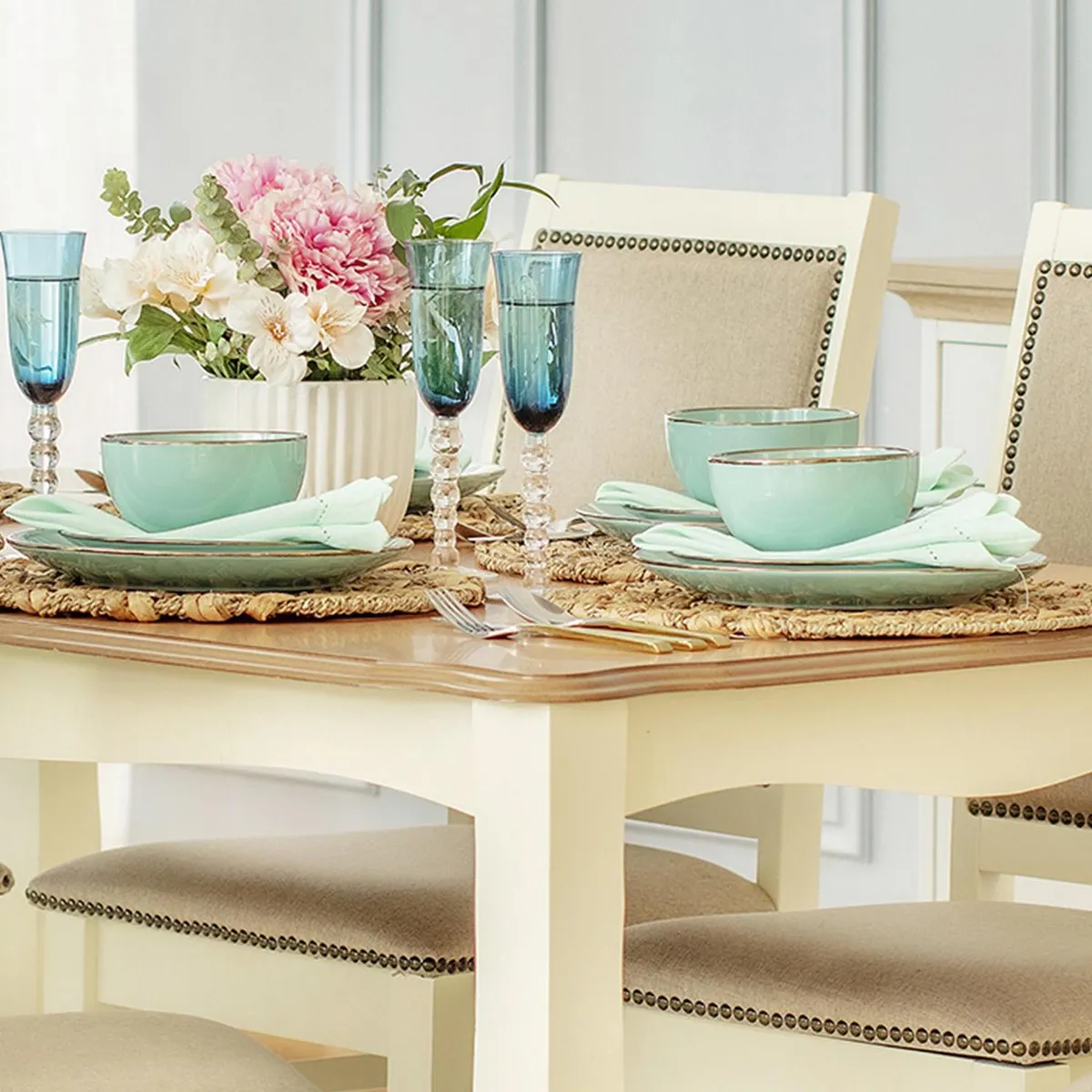 JUST HOME COLLECTION - Individual trenzado mix 36 cm